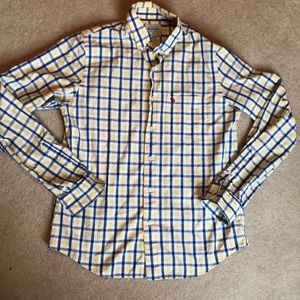 Abercrombie A&F Dress Shirt Button Down Plaid XL